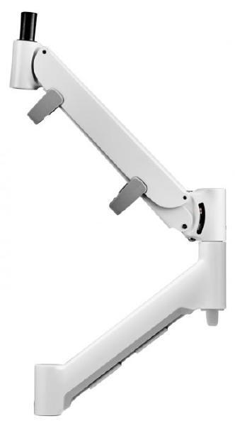 Atdec Heavy Duty 597mm Dynamic Arm – WHT – Load: 6-16kg