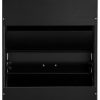 Shoe Cabinet 2 Drawers Storage Cupboard Black