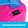 Portable Electric Balloon Air Pump+ 80PCS Ballons Inflator 600W Power 2 Nozzles