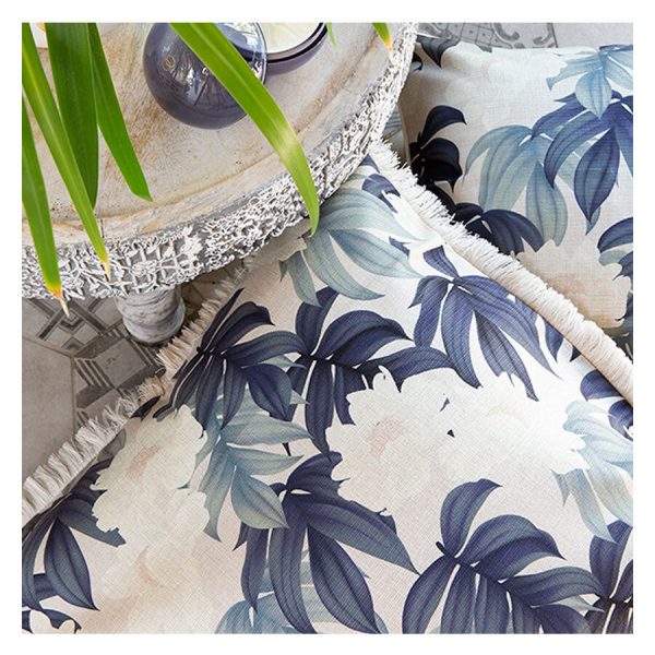 Cushion Cover-Coastal Fringe-Moonlight – 60×60 cm