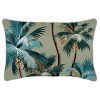 Cushion Cover-With Piping-Palm Trees Sage – 35×50 cm