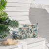 Cushion Cover-With Piping-Palm Trees Sage – 35×50 cm