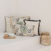 Cushion Cover-With Piping-Rainforest Sage – 35×50 cm
