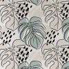 Cushion Cover-With Piping-Rainforest Seafoam – 45×45 cm