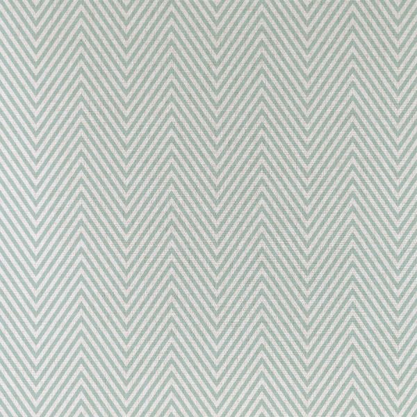 Cushion Cover-Coastal Fringe Natural-Zig Zag Pale Mint – 45×45 cm