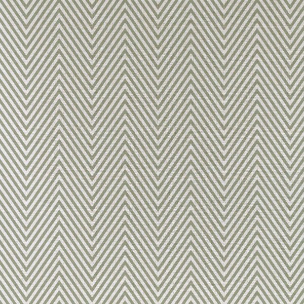 Cushion Cover-Coastal Fringe Natural-Zig Zag Sage – 45×45 cm