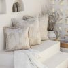 Cushion Cover-Coastal Fringe-Tall-Palms-Beige – 45×45 cm