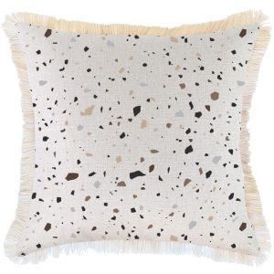 Cushion Cover-Coastal Fringe-Terrazzo – 60×60 cm