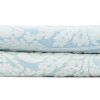 Premium Cotton Towel Jacquard White Blue Design