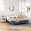 Metal Bed Frame Mattress Foundation – SINGLE, Blue