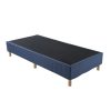 Metal Bed Frame Mattress Foundation – SINGLE, Blue