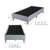 Metal Bed Frame Mattress Foundation – SINGLE, Blue