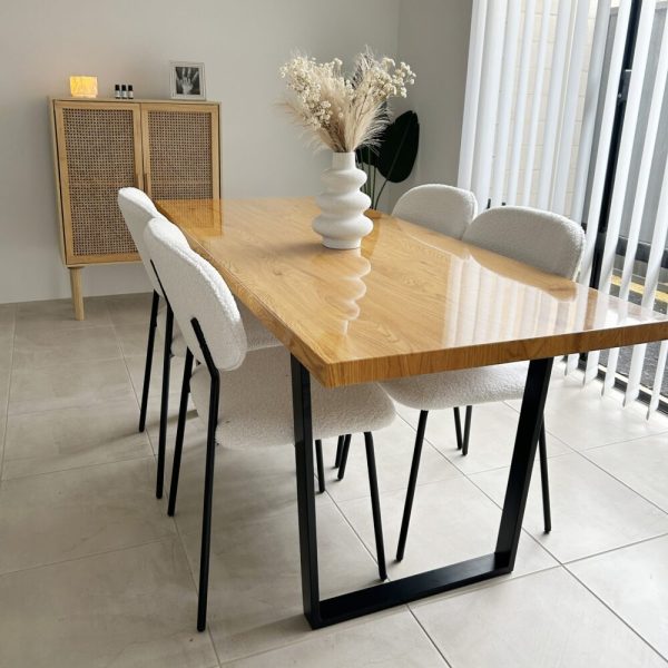 Venice Rectangular Dining Table 170cm Natural