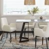 Rectangular Marble-Effect Table