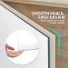 La Bella Bathroom Mirror Cabinet Wall Twin Door Shaving Storage – 75×72 cm, Oak