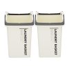 2 Set Stackable Multipurpose Laundry Basket Ivory