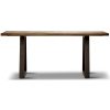 Begonia Dining Table 220cm Live Edge Solid Mango Wood Unique Furniture – Natural