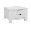 House Lamp Table 60cm Coffee Side Laptop Desk Bedside Sofa End – White