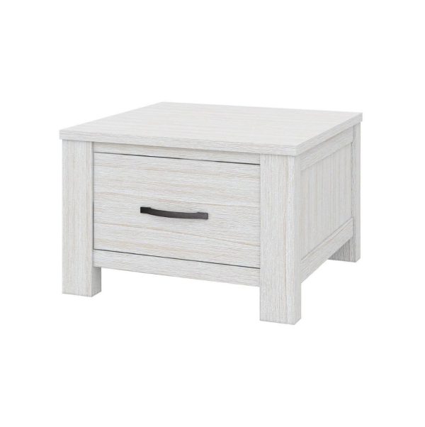 House Lamp Table 60cm Coffee Side Laptop Desk Bedside Sofa End – White