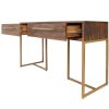 Tuberose Console Hallway Entry Table 120cm Solid Acacia Timber Wood – Brown