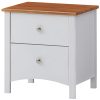Lobelia 4pc Bed Suite Bedside Tallboy Bedroom Furniture Package – White – QUEEN