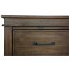 Seminole Bedside Tables 3 Drawers Storage Cabinet Shelf Side End Table – Rustic Grey
