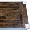 Erica Dresser Mirror Set 10 Chest of Drawers Acacia Timber Cabinet Brown White