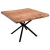 Lantana Lamp Table 70cm Sofa End Tables Live Edge Solid Acacia Wood – Natural