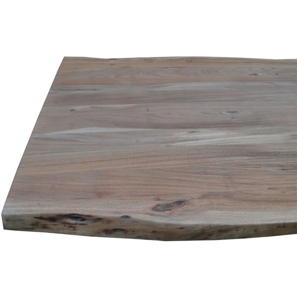 Lantana Lamp Table 70cm Sofa End Tables Live Edge Solid Acacia Wood – Natural