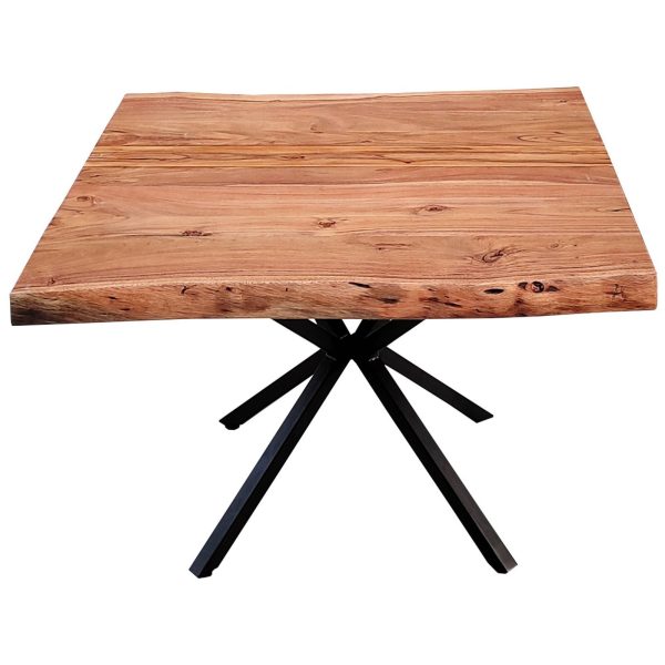 Lantana Lamp Table 70cm Sofa End Tables Live Edge Solid Acacia Wood – Natural