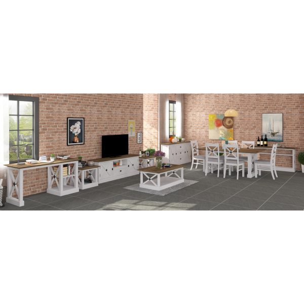 Beechworth Study Computer Desk 150cm Office Executive Table Pine Wood – Grey