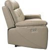 Epping Electric Recliner Sofa Genuine Leather Home Theater Lounge – 3 Seater