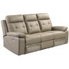 Epping Electric Recliner Sofa Genuine Leather Home Theater Lounge – 3 Seater