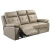 Epping Electric Recliner Sofa Genuine Leather Home Theater Lounge – 3 Seater