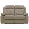 Epping Electric Recliner Sofa Genuine Leather Home Theater Lounge – 2 Seater
