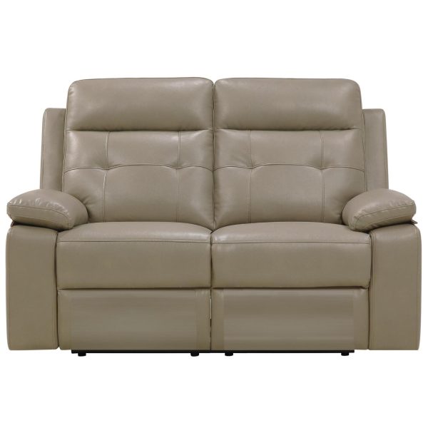 Epping Electric Recliner Sofa Genuine Leather Home Theater Lounge – 2 Seater