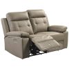 Epping Electric Recliner Sofa Genuine Leather Home Theater Lounge – 2 Seater