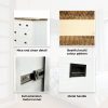 Dresser Mirror 7 Chest of Drawers Tallboy Storage Cabinet – Multi Color