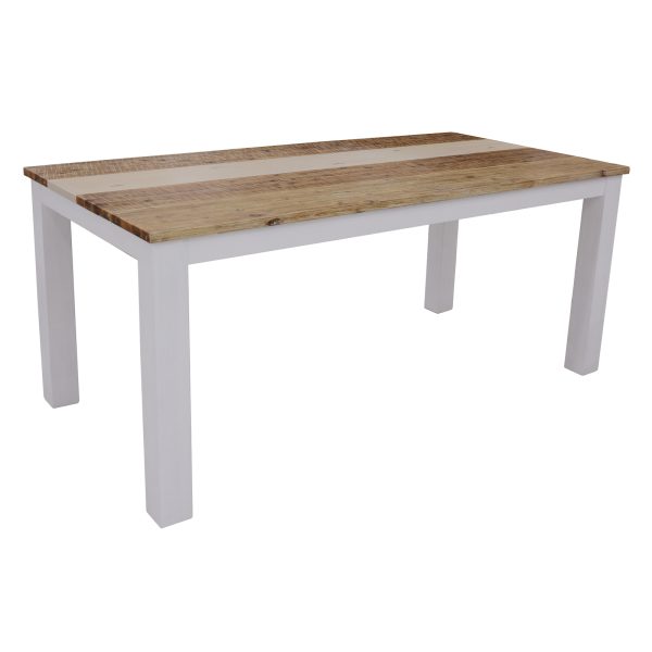 3pc Dining Set Table Bench Solid Acacia Timber – Multi Color – 2m Table/1.7m Bench