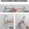 Stainless Steel Handle for Shower Toilet Grab Bar Handle Bathroom Stairway Handrail Elderly Senior Assist – 80 cm