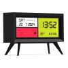 Newgate Spectronoma Lcd Alarm Clock Matte Black