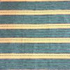 Green/yellow cotton rug – 90×150 cm