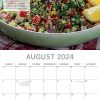 Tasty Vegetarian Recipes – 2024 Square Wall Calendar 16 Months Food Planner Gift