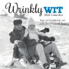 Wrinkly Wit – 2024 Square Wall Calendar 16 Months Funny Planner New Year Gift
