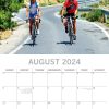 Cycling – 2024 Square Wall Calendar 16 Months Lifestyle Planner New Year Gift