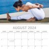 Yoga 2024 Square Wall Calendar 16 Months Premium Planner Christmas New Year Gift