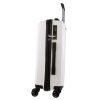 Hardshell 3-Piece Luggage Bag Travel Carry On Suitcase – White