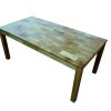 Rubberwood Rectangle Table 120