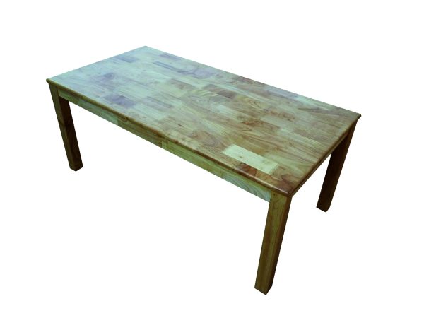 Rubberwood Rectangle Table 120