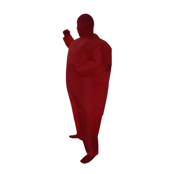 Red Alert Inflatable Costume Fancy Dress Suit Fan Operated